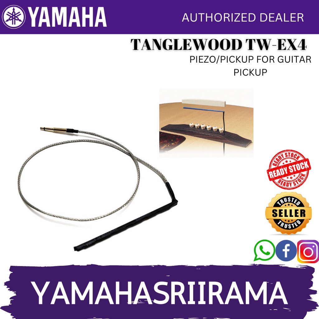 Tanglewood TWEX4 Acoustic Guitar Pickup (PIEZO ONLY) Shopee Malaysia