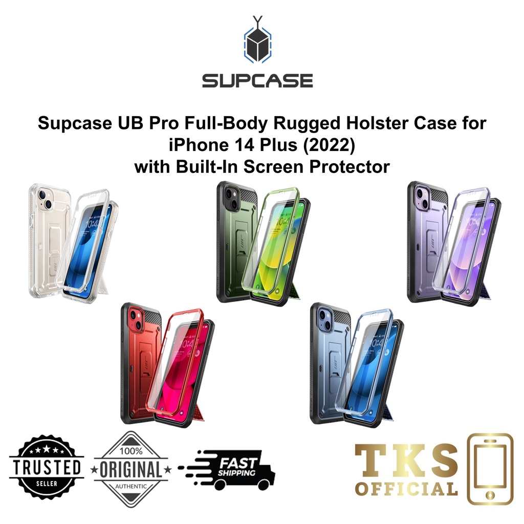 Supcase UB Pro Full-Body Rugged Holster Case for iPhone 14 Plus (2022 ...