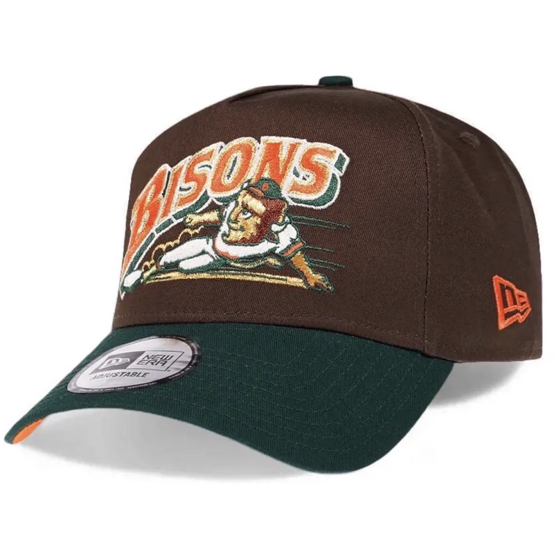 NEW ERA 9FORTY BUFFALO BISONS TWO TONE A-FRAME SNAPBACK CAP | Shopee ...