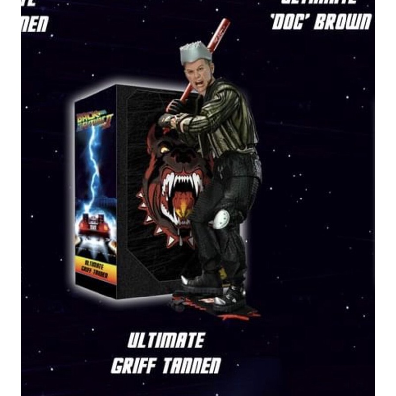 RETOUR VERS LE FUTUR II: Figurine ultimate Griff Tannen 18 cm - NECA Neca 634482536193 : Breizh Comic's : Figurine Manga et Comics