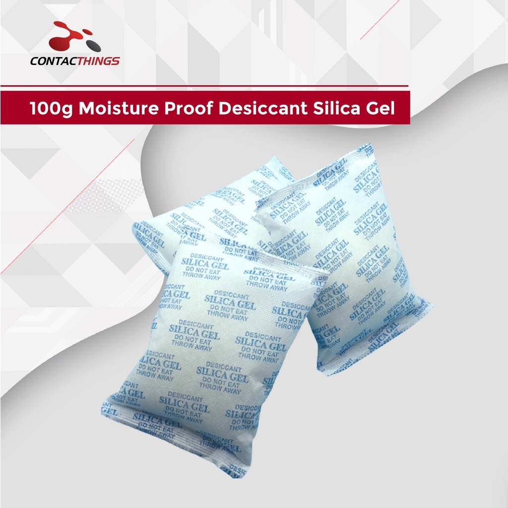 100g Silica Gel Desiccant Gel Dehumidifier Moisture Absorber (Gel