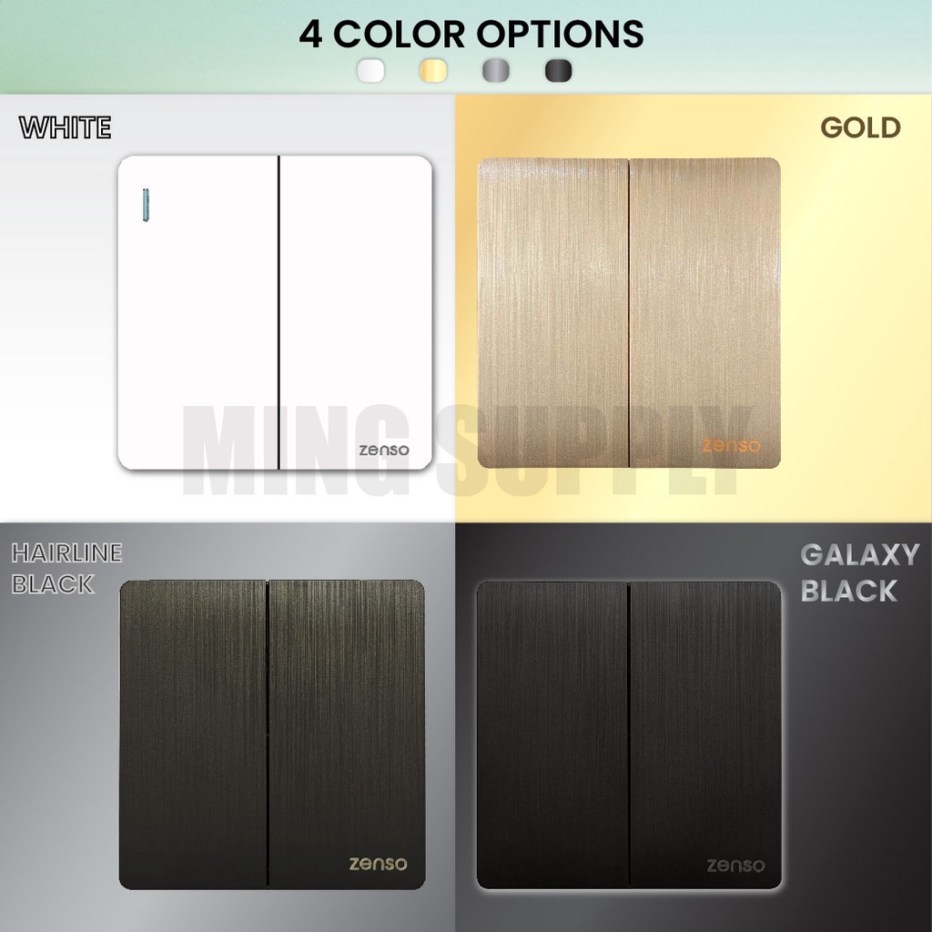 MS_ SIRIM ZENSO Grande Model Switch Metallic Surface Power Wall ...