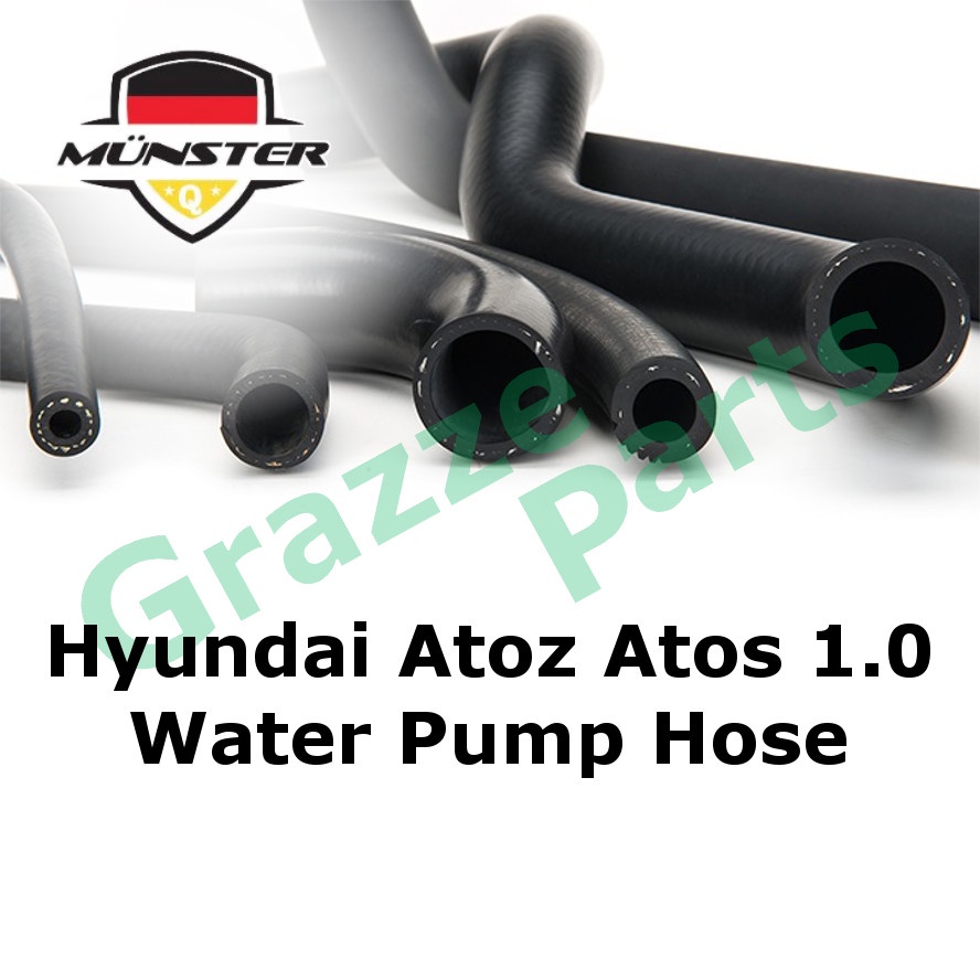 Münster Radiator Water Pump Coolant Hose 04025-0125-A / 04025-0127-A ...