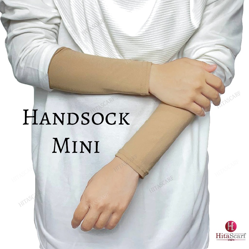 Handsock Pendek Mini Handsock Hitascarf | Shopee Malaysia