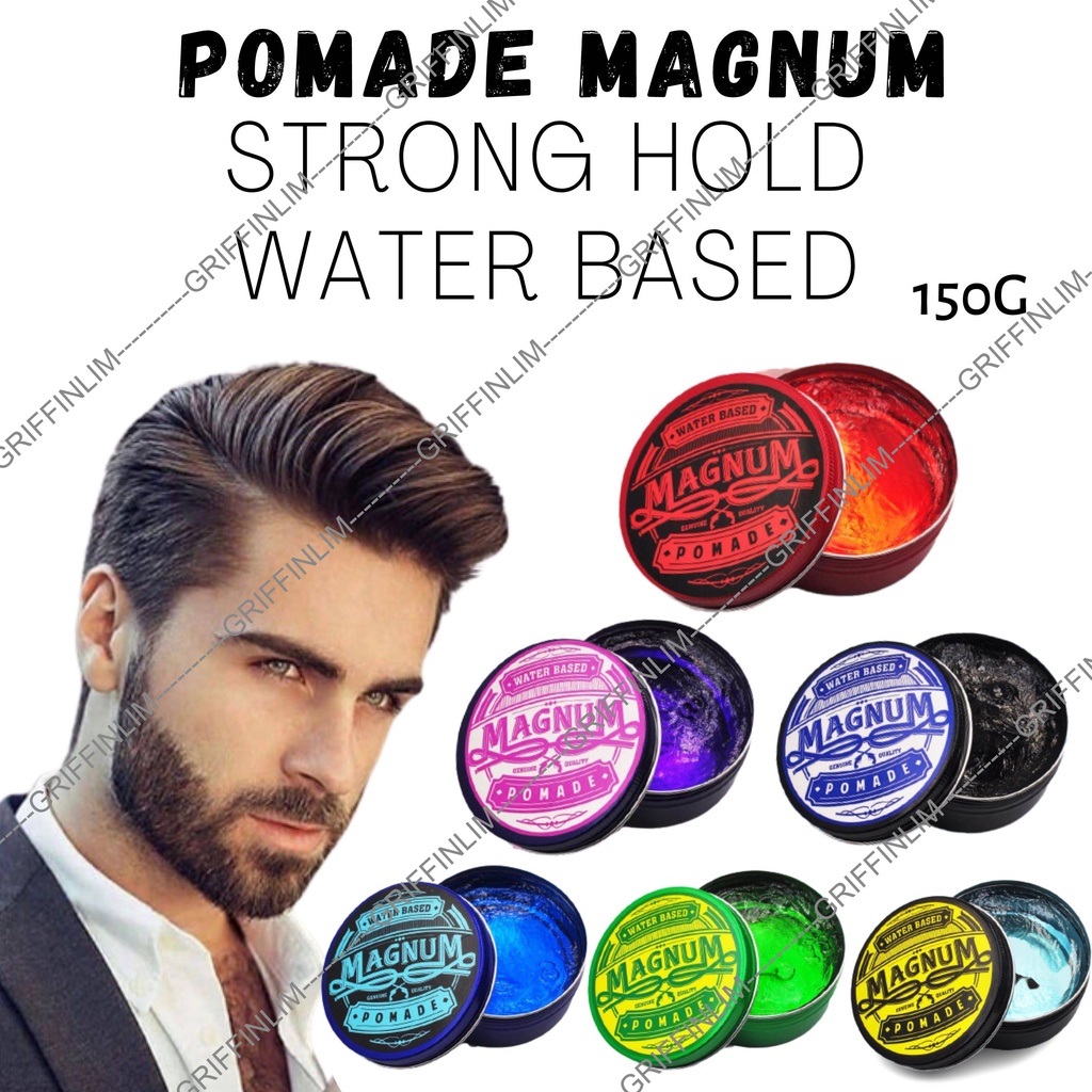 Pomade Magnum Strong Hold Water Based And Wangi Pmo 024 Ready Stock In Malaysia Shopee Malaysia 3846