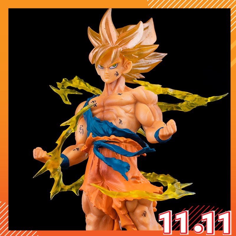 DragonBall Figure DragonBall SS2 Goku Figure Son Goku SS2 Angry mode vs ...