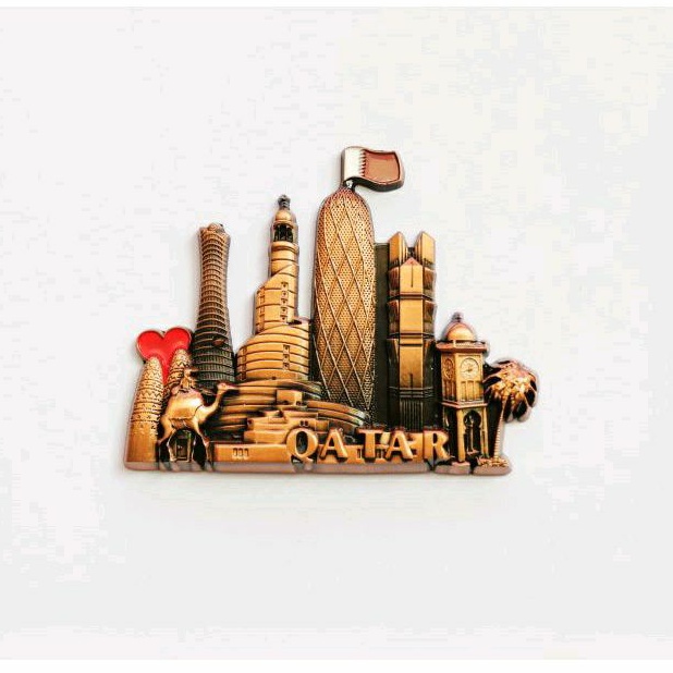 Qatar Fridge Souvenir By Middle Eastern Countries Shopee Malaysia