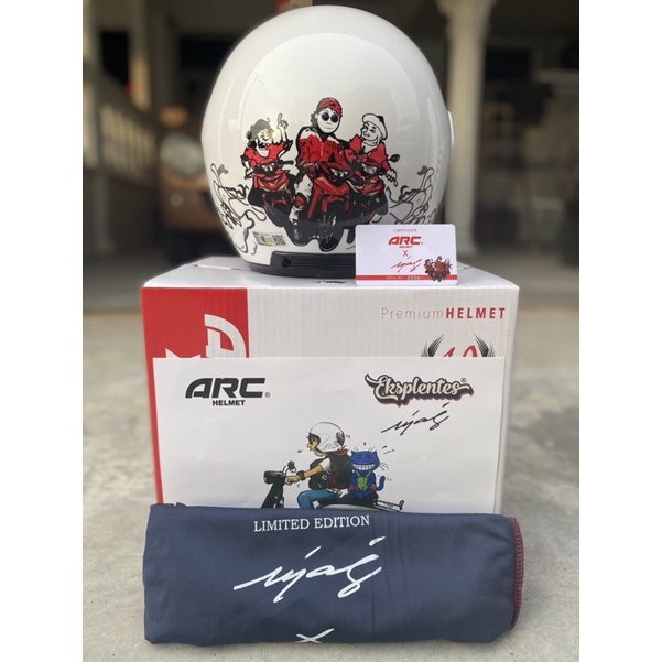 ARC ASTRO X UJANG LIMITED EDITION HELMET (READY STOCK) | Shopee Malaysia
