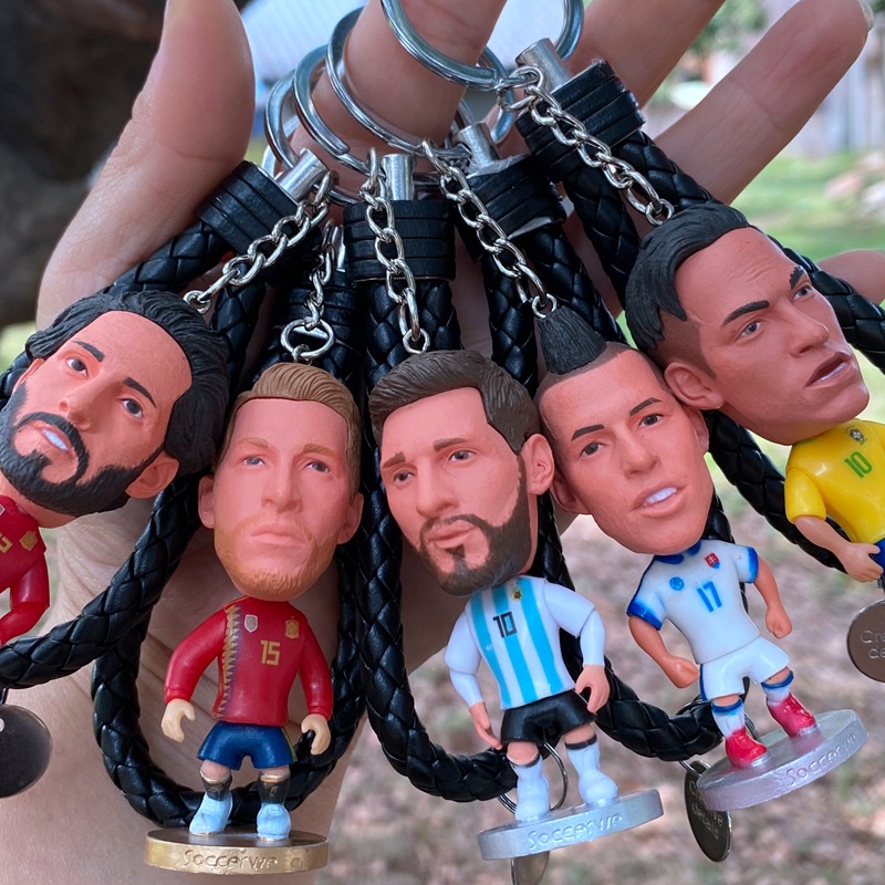 Ronaldo keychain hot sale