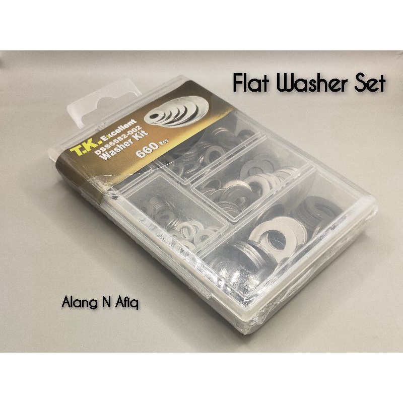 T.K Excellent Washer Kit 660PCS. Stainless Steel Washer For Home  AppliancesFlat Washer 304