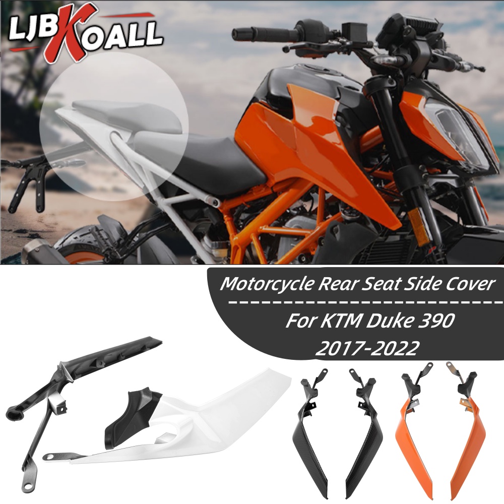 LJBKOALL for Duke 390 Rear Passenger Seat Kits Side Cover Panel For KTM