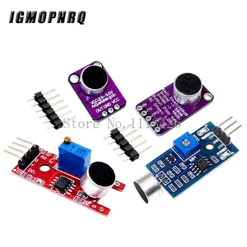KY-037 Sound sensor module sound control sensor MAX4466 MAX9814 switch ...