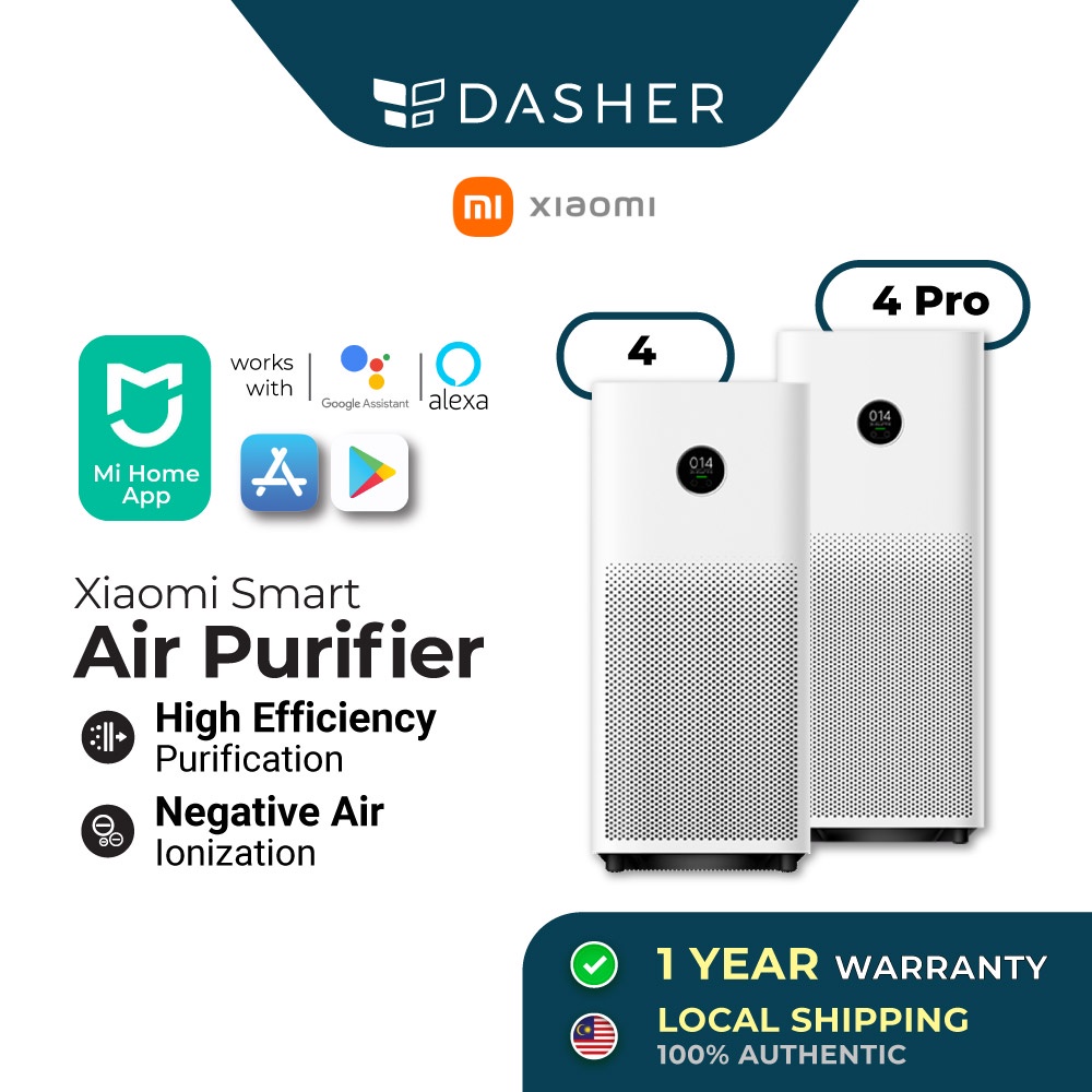 Global Xiaomi Air Purifier 4 & 4 Pro Smart home Touch Screen OLED