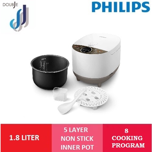 Philips 1.8L Digital Fuzzy Logic Rice Cooker HD4515 ( HD4515/63