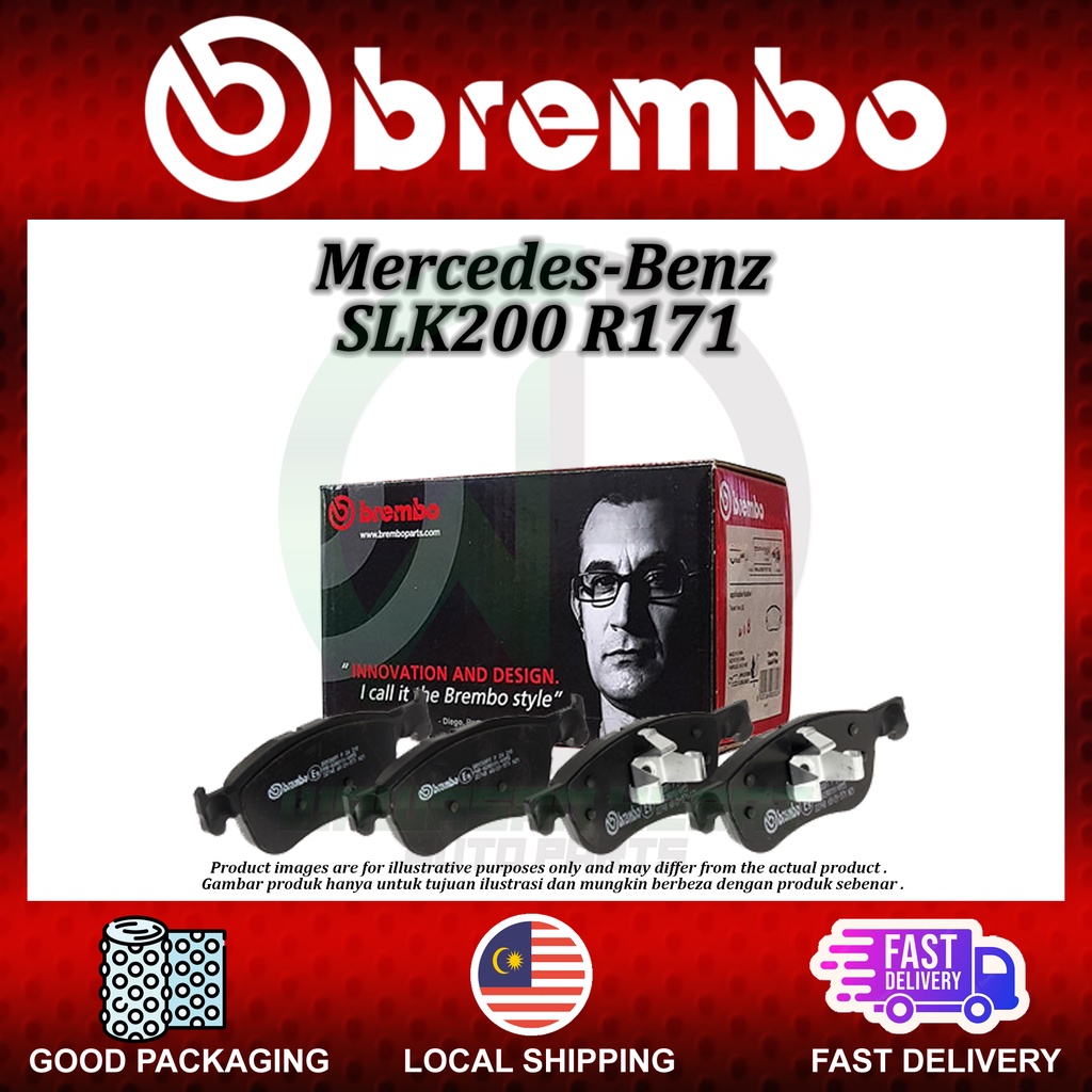 Mercedes Benz SLK Series R171 SLK200 Front / Rear Brake Pad , Disc ...