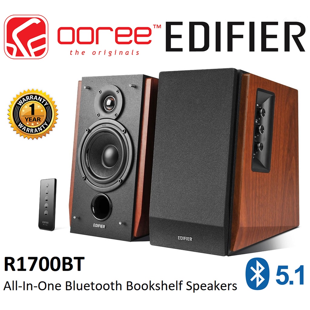 Edifier R1700BTs, Parlantes Bookshelf