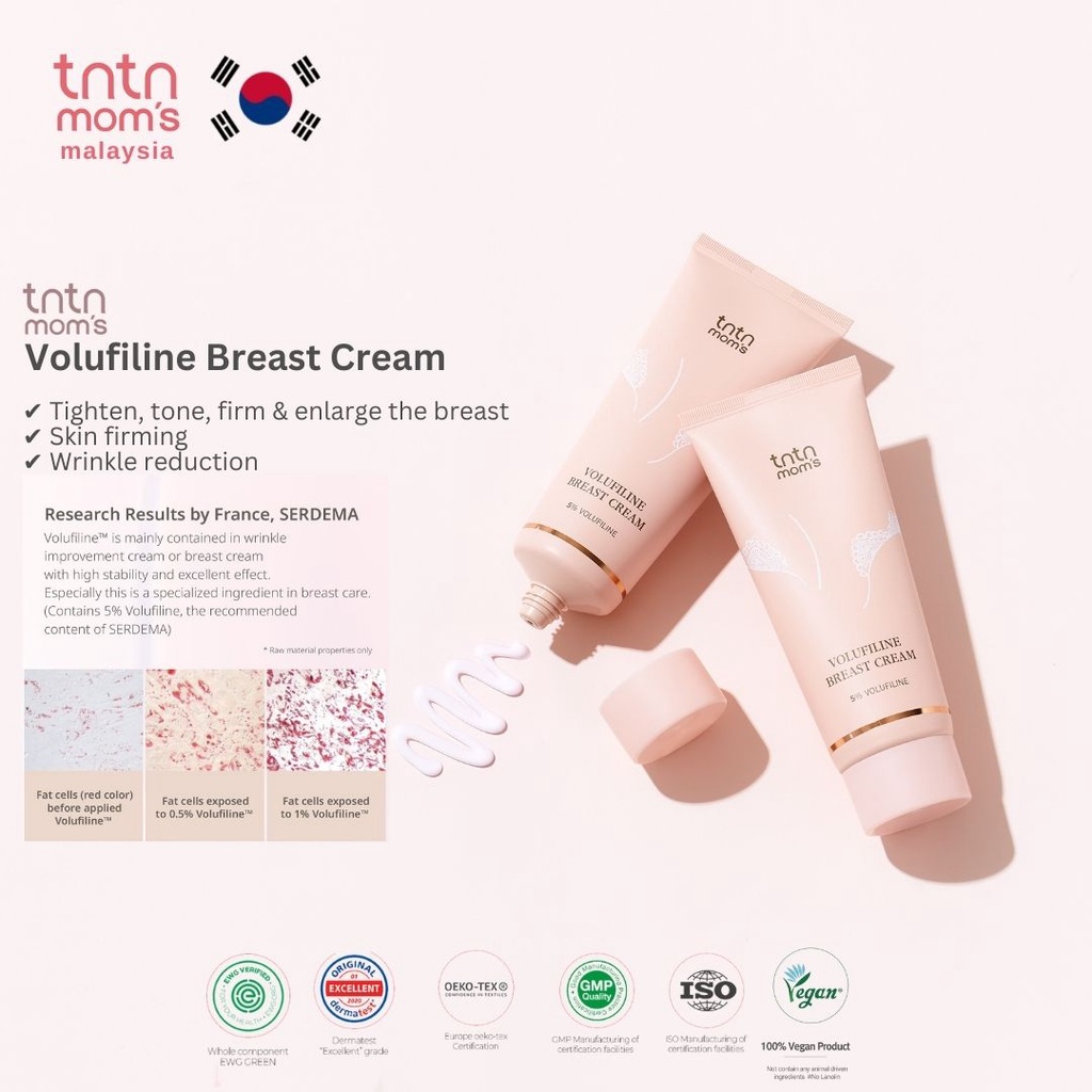 TNTN MOM'S Volufiline Breast Enlargement Cream Firming Lifting Fast