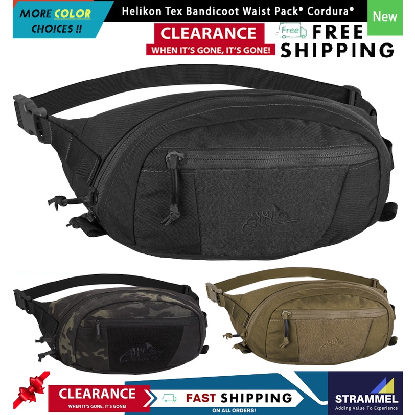 [100% ɑuthentic] Helikon Tex Bandicoot Waist Pack® Cordura® Pouch ...