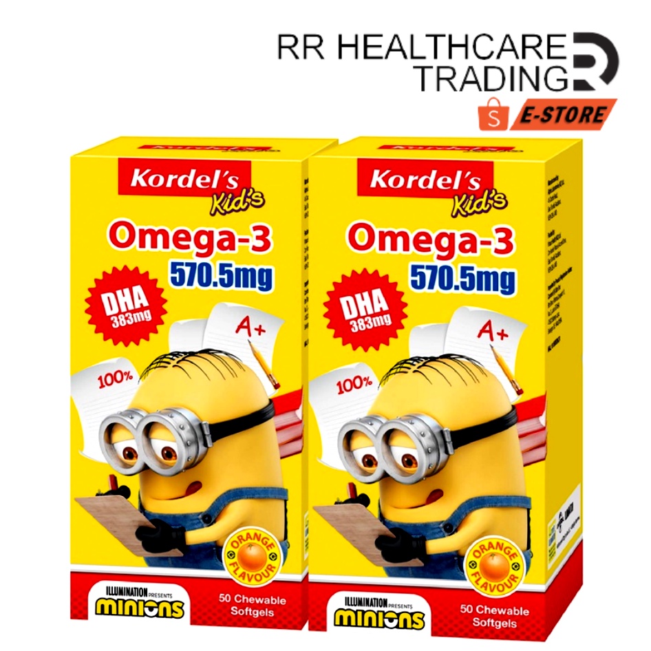 Kordels Kids Omega3 Bites 50s Chewable Softgels x 2 Shopee Malaysia