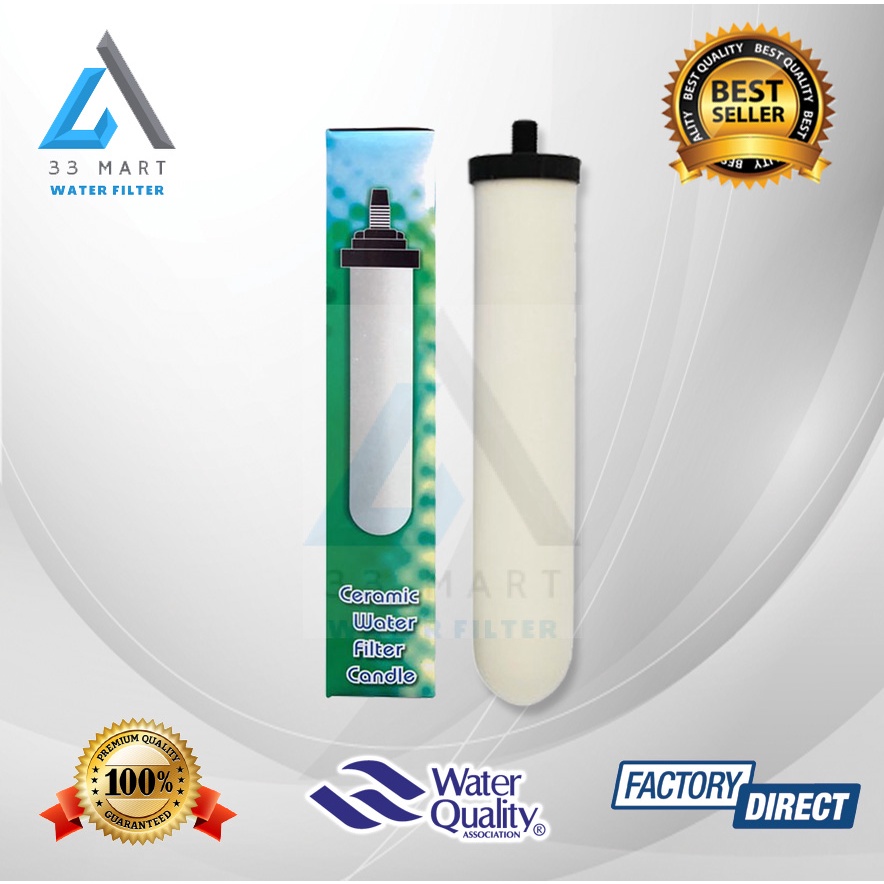 10" Standard Ceramic Water Filter Candle Shopee Malaysia