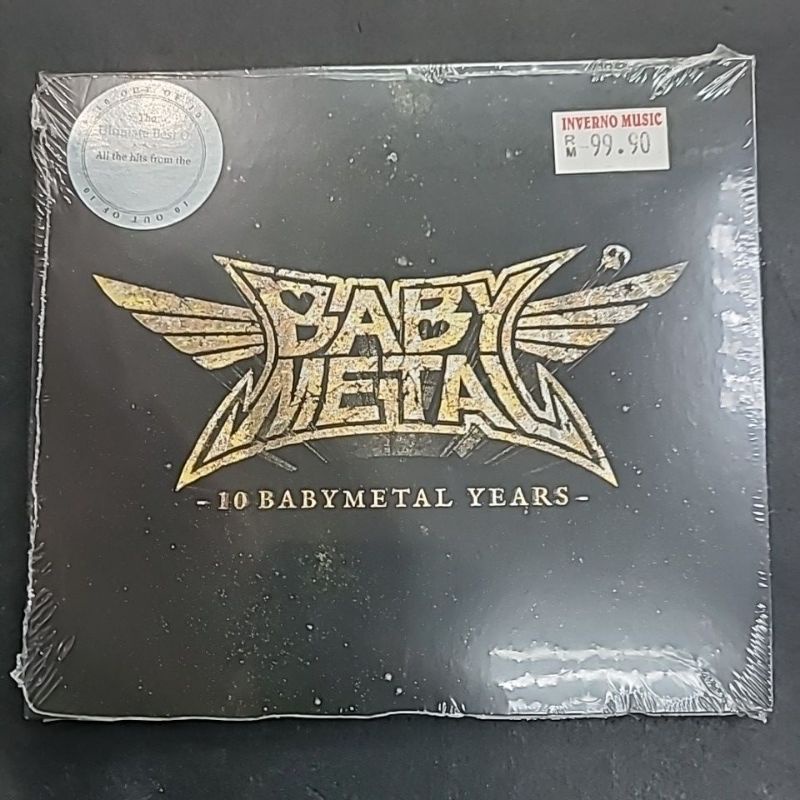 BabyMetal - 10 BabyMetal Years (CD) | Shopee Malaysia