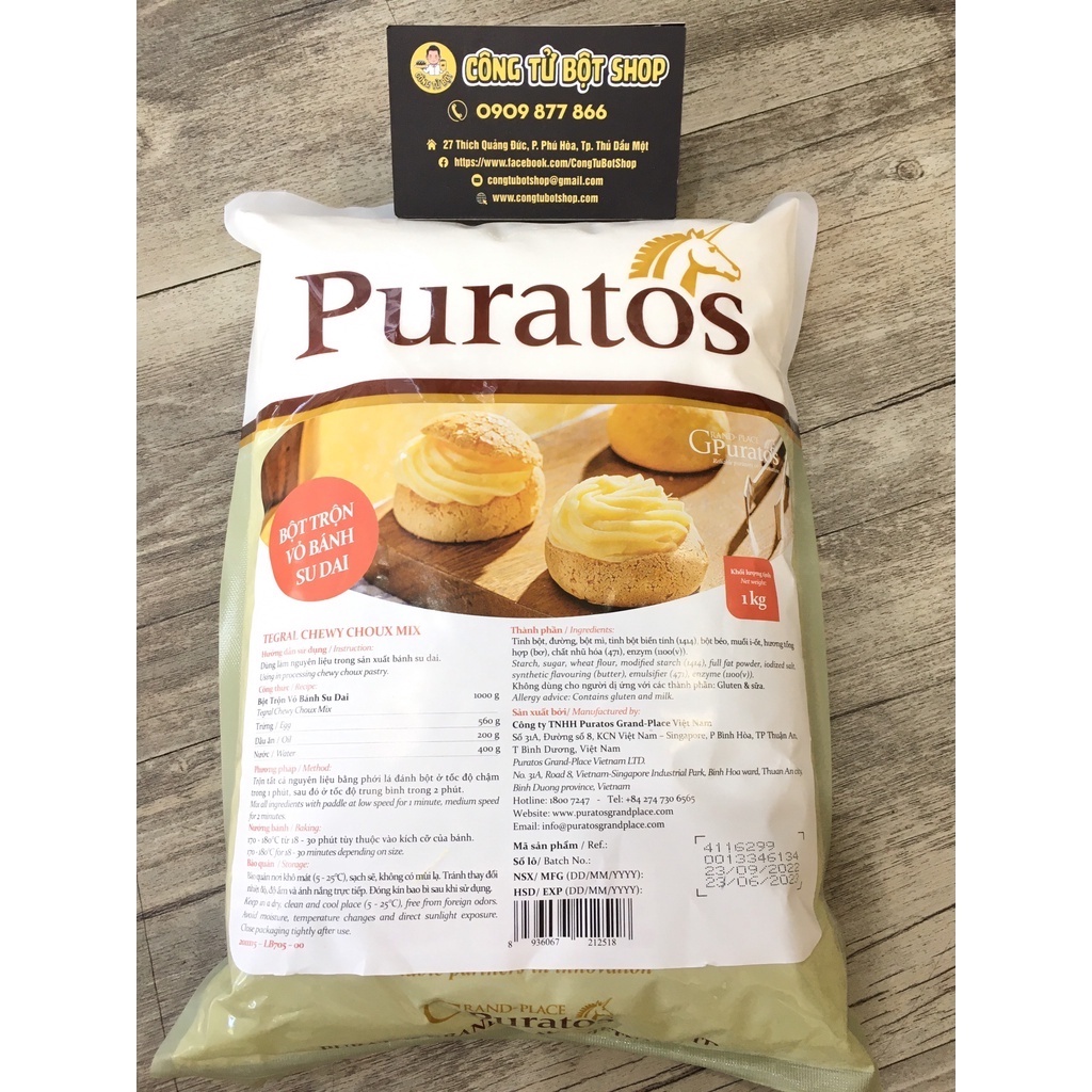 Puratos Chewy Rubber Cake Mixing Dough 1KG Shopee Malaysia