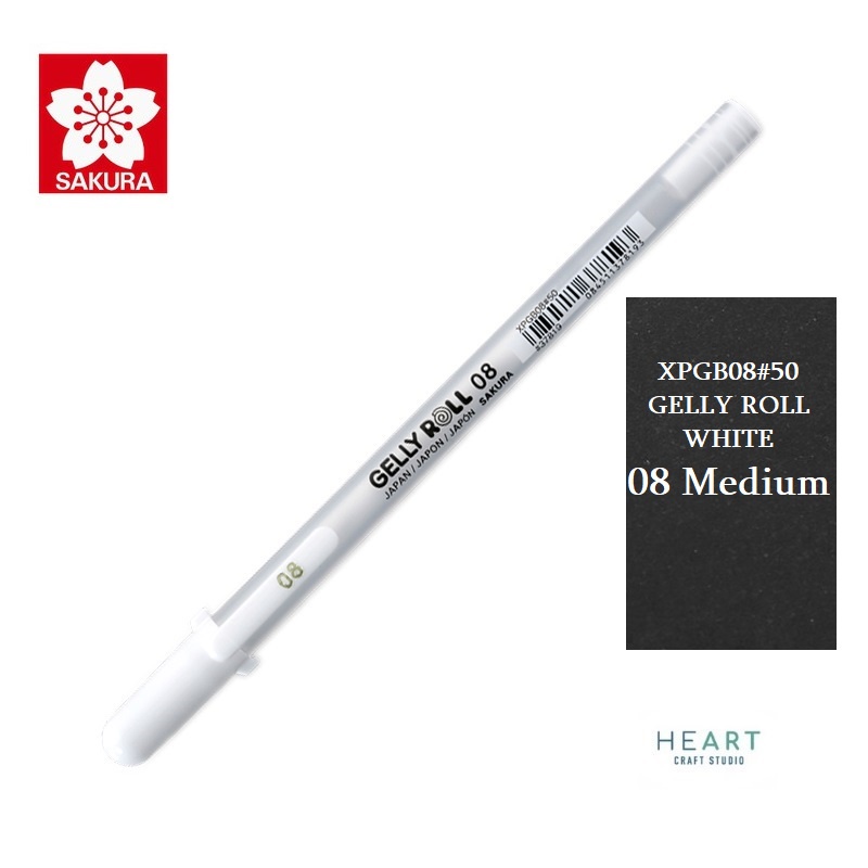 Sakura Gelly Roll Gel Pen White