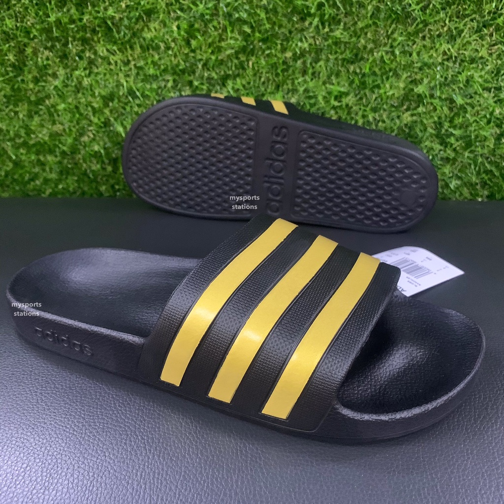 Adidas slides wide online feet