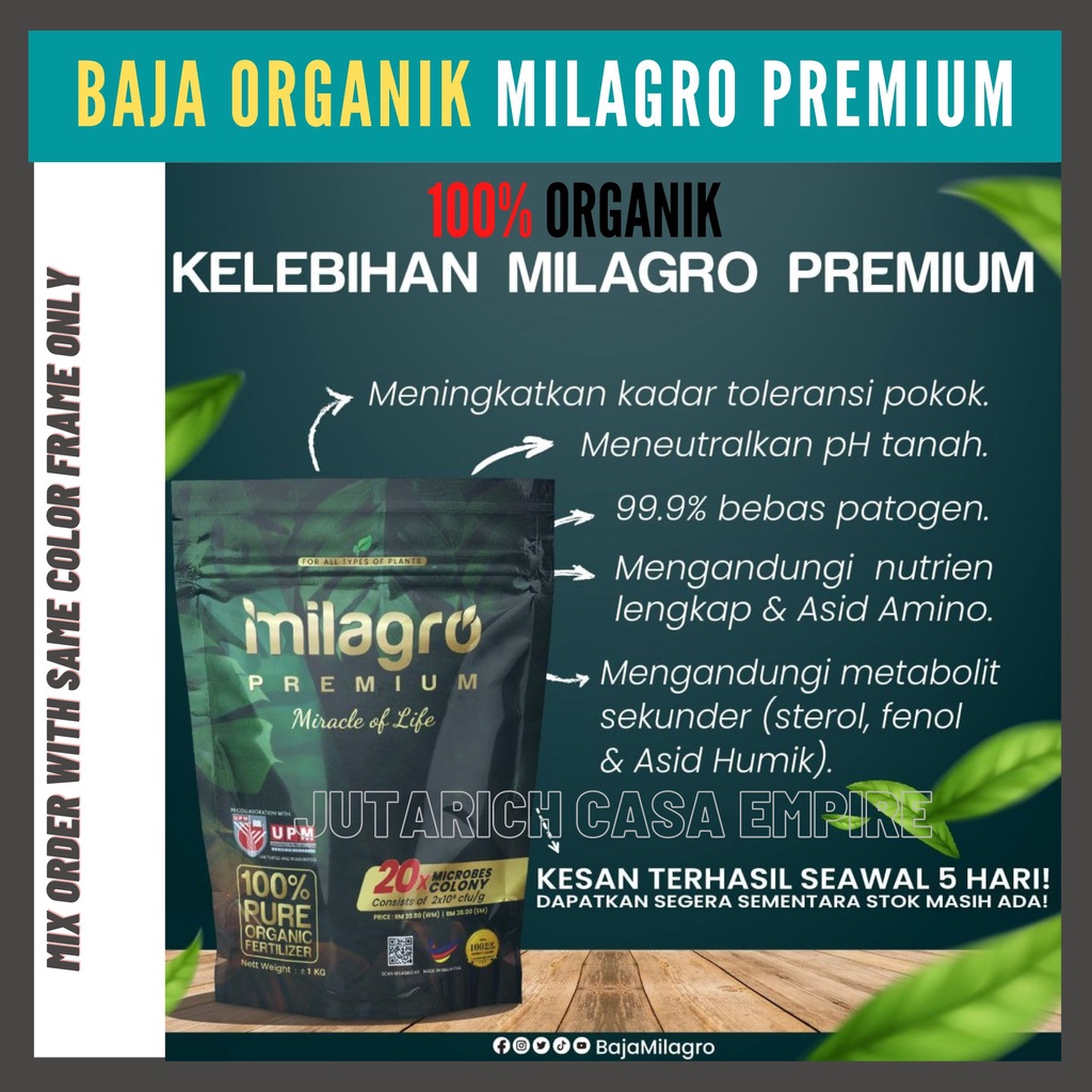 BAJA ORGANIK MILAGRO PREMIUM | BAJA FORLIAR CAMAY GROWTH & BLOOM ...