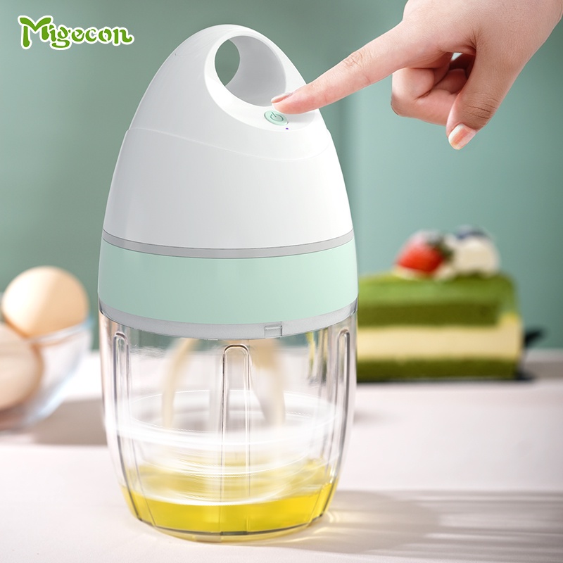 Migecon Electric Stand Mixer, 900ml Wireless Handsfree Mixer Electric Whisk , Kitchen Mixer for