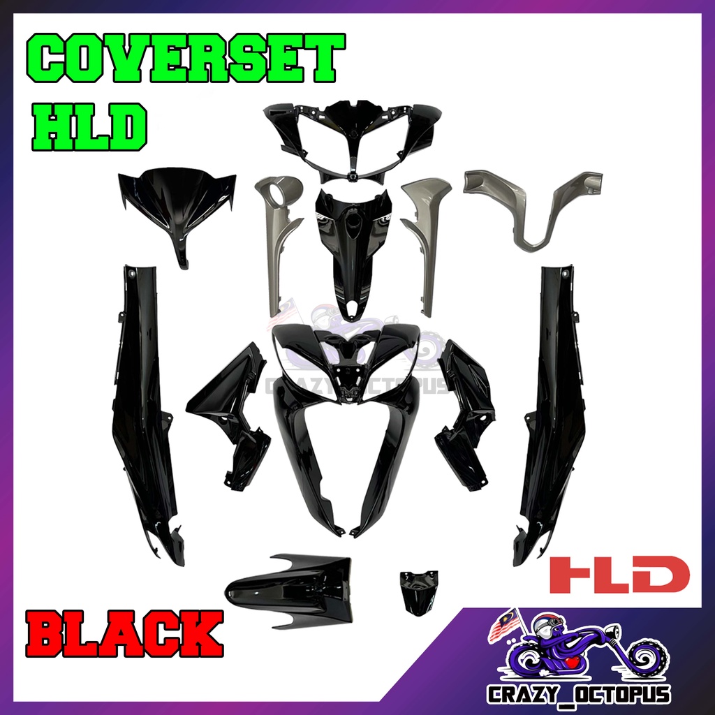 Yamaha Srl Lagenda Full Complete Body Cover Set Hld Coverset