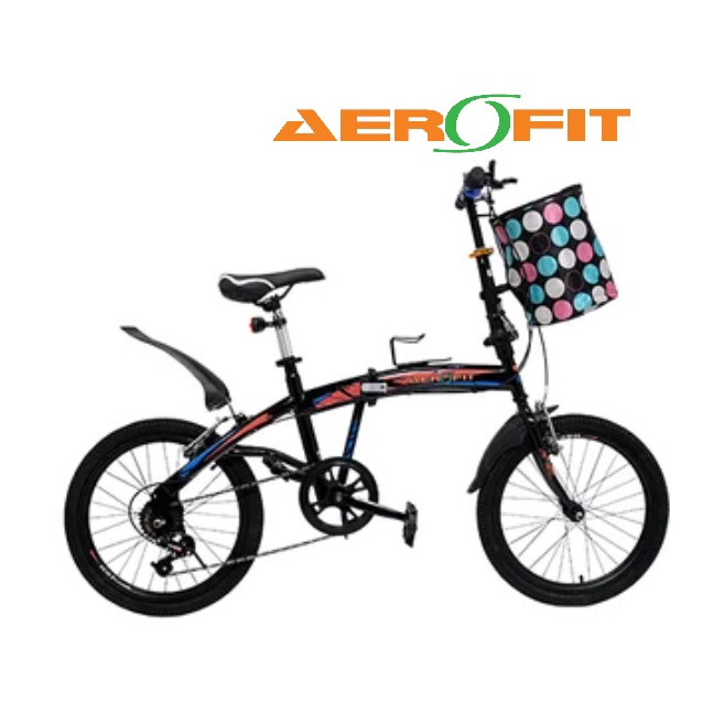 Aerofit 20 Inch 6 Speed Foldable Bike With Adjustable Seat & Handle