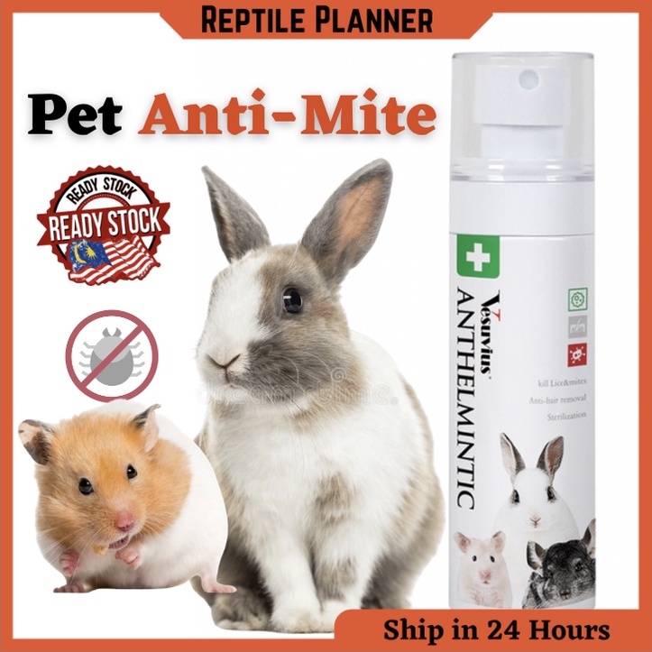 Hamster mite outlet spray