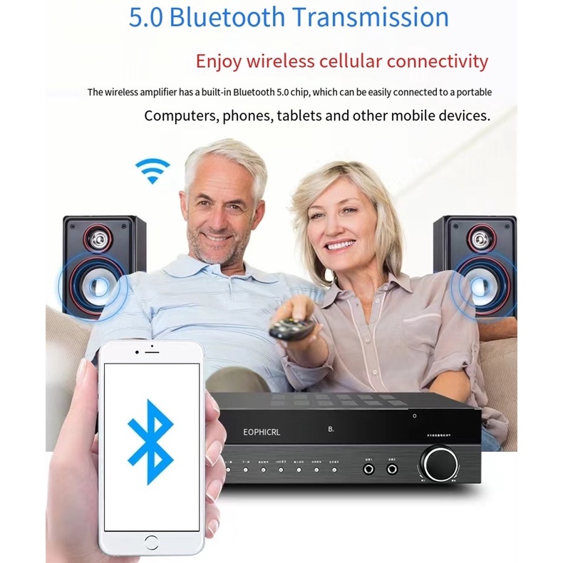 YYDS - SAST 6500W 5.1 Home Amplifier Audio Bluetooth 5.0 Power mixer 5. ...