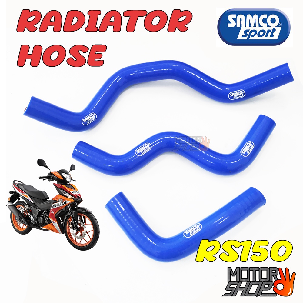 RADIATOR HOSE RS150 samco sport Motorcycle Raditor Radiator Silicone