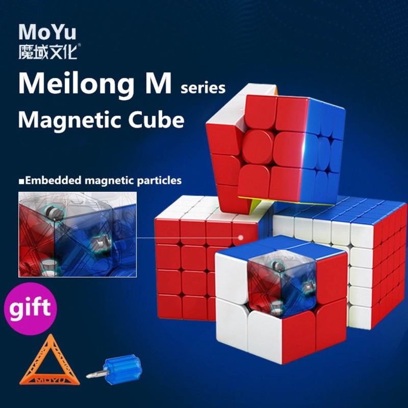 [Ready Stock MALAYSIA] Moyu Mei Long M Magnetic 3x3x3 RS3M Magic Cube ...