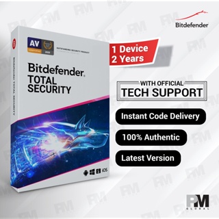 Bitdefender Total Security 2024 3 Years 3 Devices Activation Global Genuine