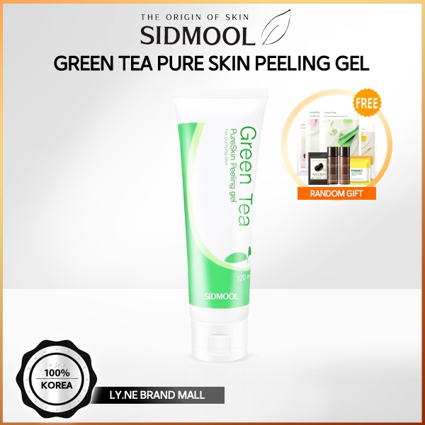 Sidmool Green Tea Pure Skin Peeling Gel 120ml Shopee Malaysia