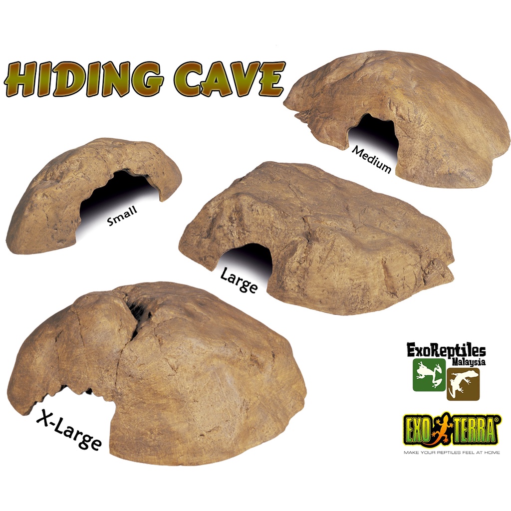 EXO TERRA HIDING CAVE (1 unit) Shopee Malaysia