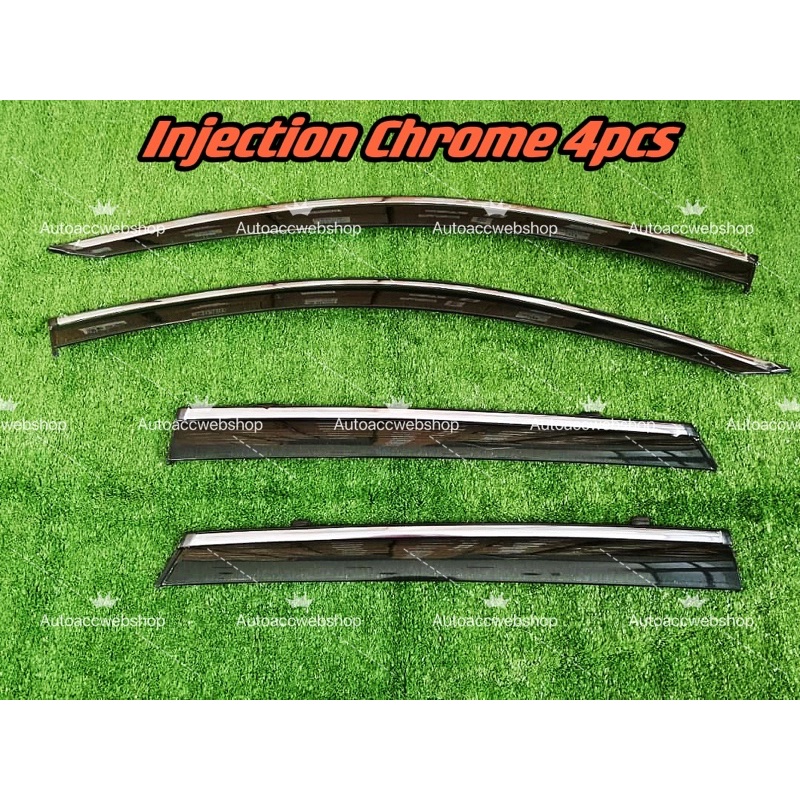 Proton X50 Injection Chrome Window Door Visor sun visor Air press X50