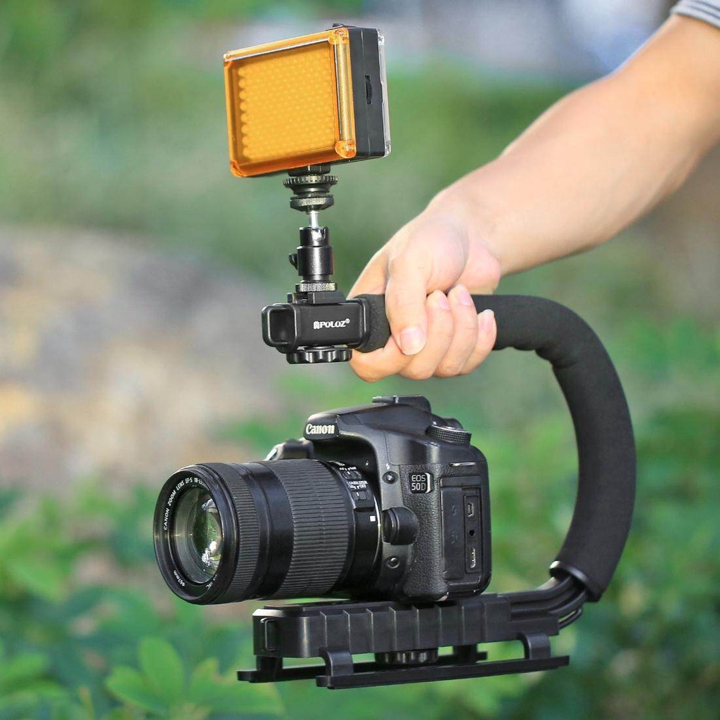 UShaped Portable Handheld photography Camera Holder Bluetooth Gimbal