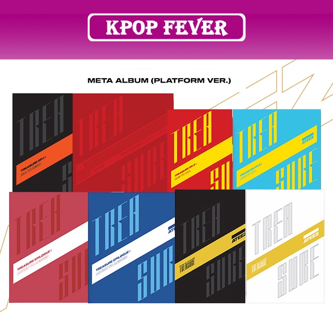 ATEEZ TREASURE EP.1 EP.2 EP.3