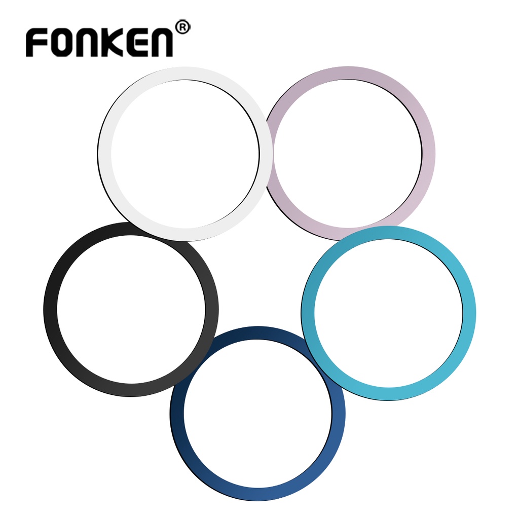 Fonken 1pc For Magsafe Plate Ring Universal Metal Sticker