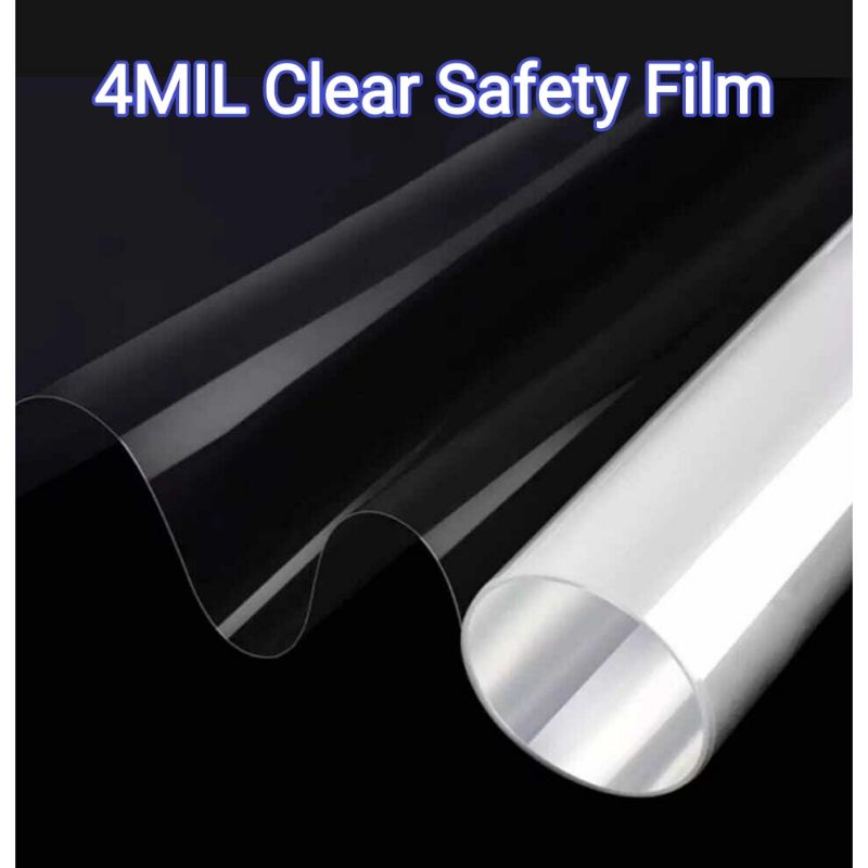 Clear Safety 4mil / Tinted Film / Tinted Kereta / Tinted Rumah / Tinted