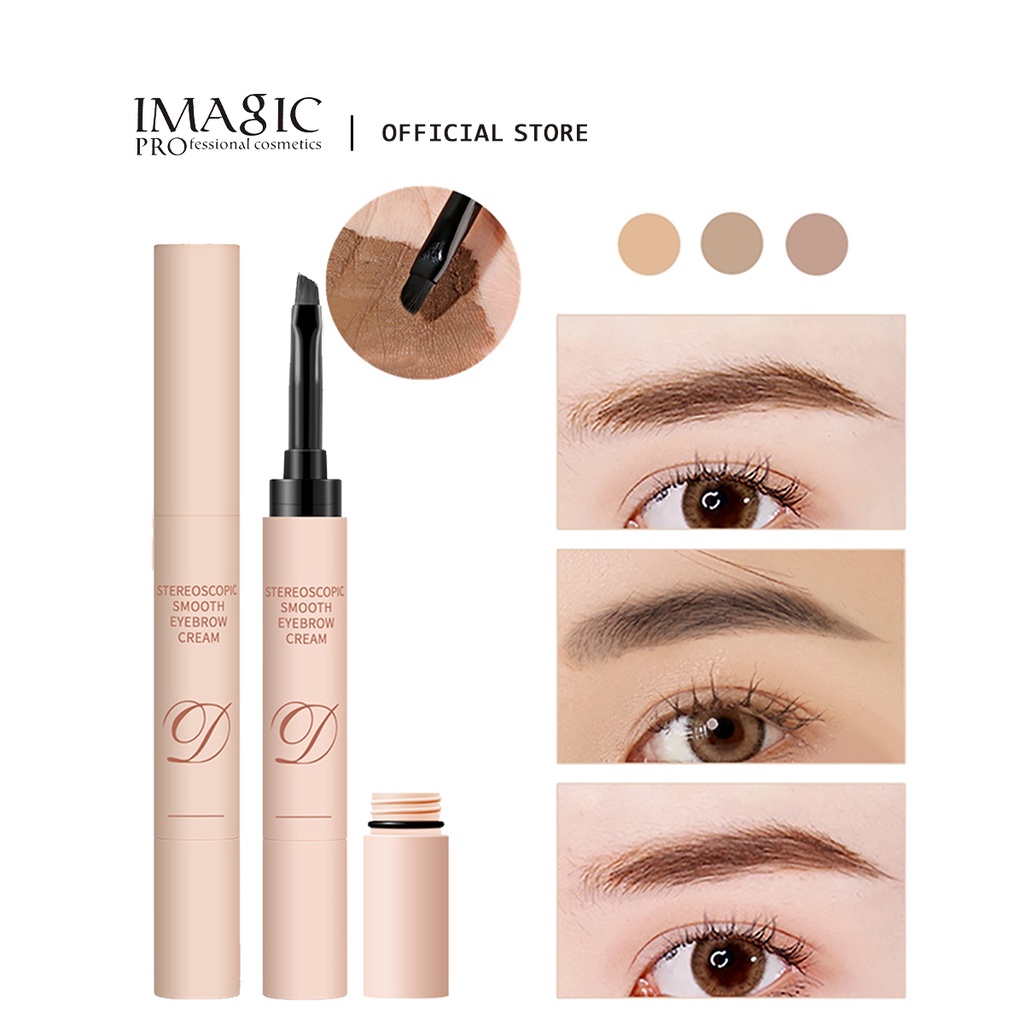 Imagic Waterproof Dyeing Eyebrow Cream Three Dimensional Natural Wild Eyebrows Long Lasting Eye 