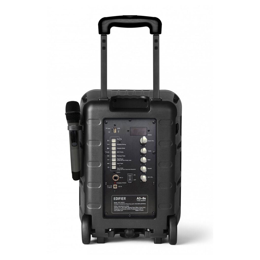 EDIFIER A3-8S TWS MULTIMEDIA TROLLEY SPEAKER WITH U-SEGMENT WIRELESS ...