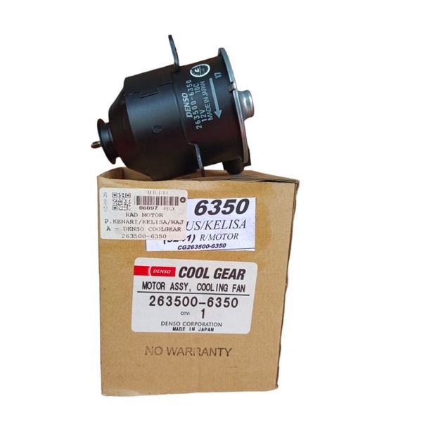 RADIATOR FAN MOTOR 100ORIGINAL DENSO WAJA KENARI KELISA Shopee Malaysia