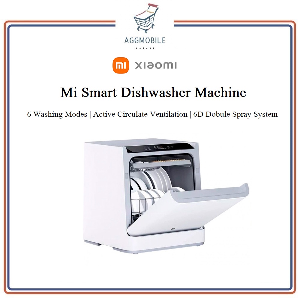 Xiaomi Mijia Smart Dishwasher 6 Wash Modes >Automatic Intelligent>High