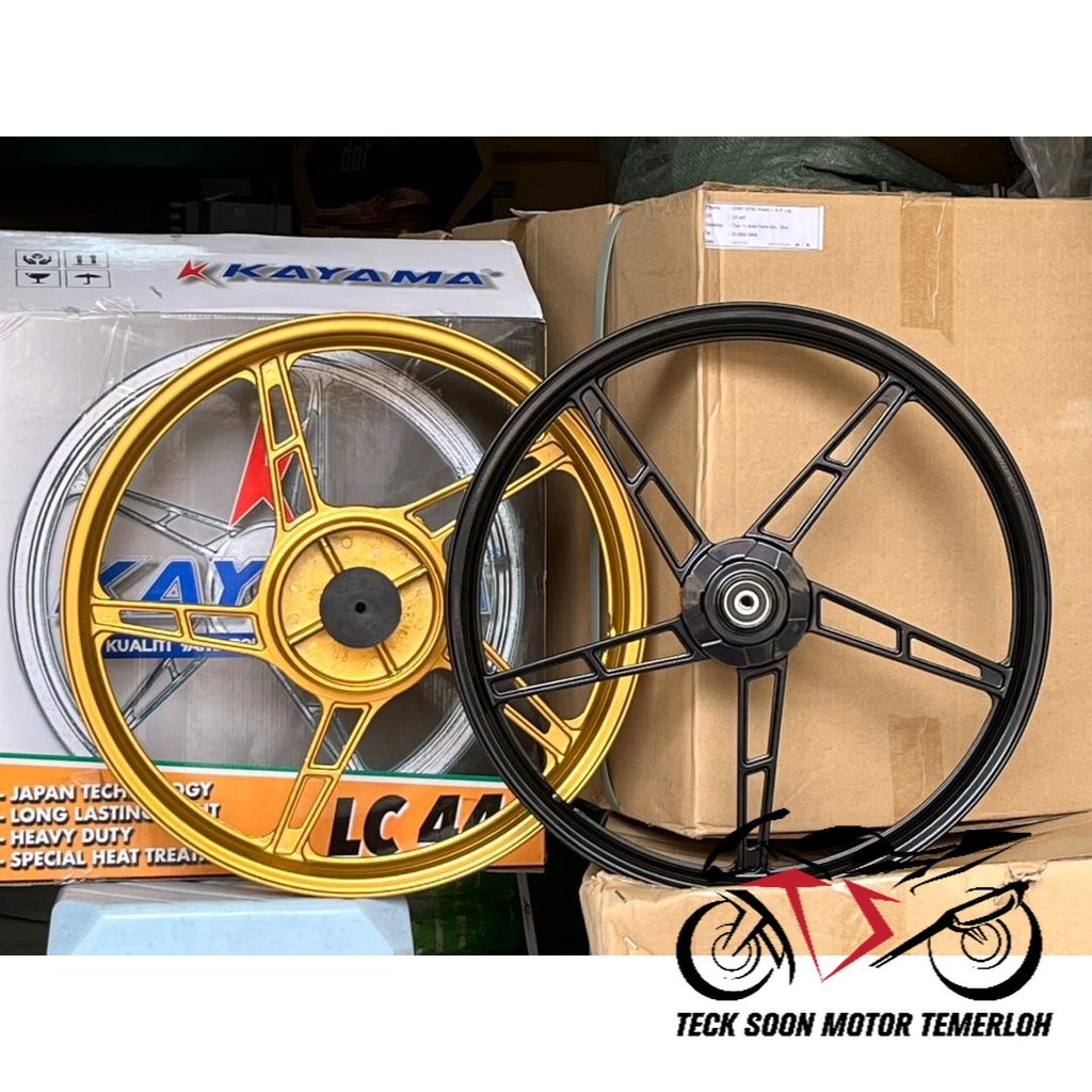 Sport Rim Wheel (KAYAMA) (LC44) yamaha lc135 lagenda 110 lagenda 115 ...