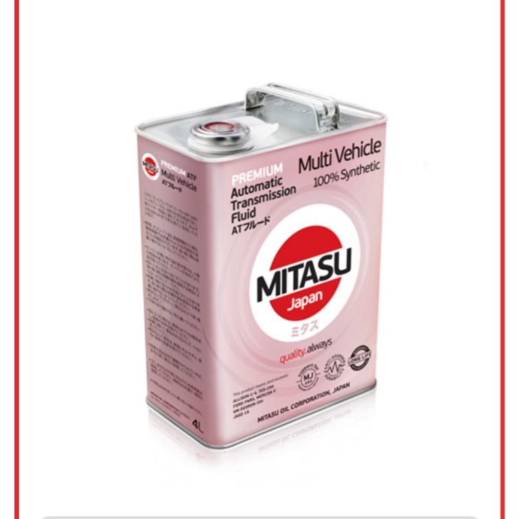 MITASU PREMIUM MULTI VEHICLE ATF 100% | Shopee Malaysia